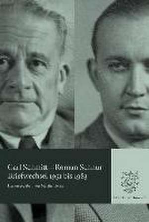 Briefwechsel 1951 bis 1983 de Carl Schmitt