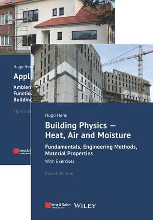 Building Physics and Applied Building Physics, 2 Volumes de Hugo S. L. Hens