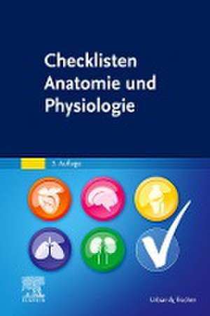 Checklisten Anatomie und Physiologie de Elsevier Gmbh