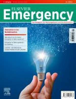 ELSEVIER Emergency. Innovation in der Notfallmedizin. 1/2024 de Jürgen Gollwitzer