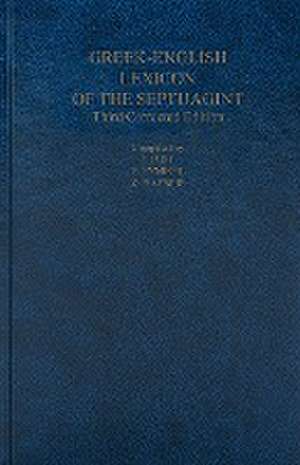 A Greek-English Lexicon of the Septuagint