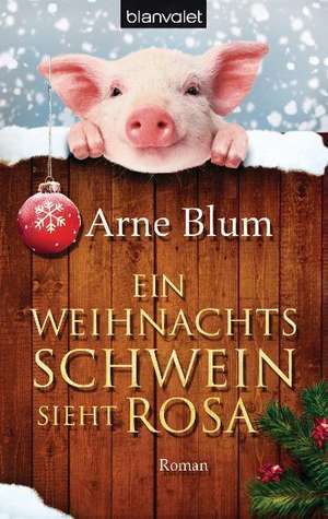 Ein Weihnachtsschwein sieht rosa de Arne Blum