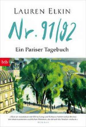 Nr. 91/92 de Lauren Elkin