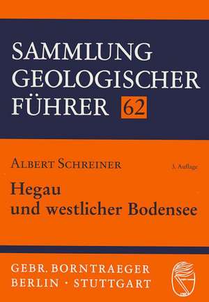 Hegau und westlicher Bodensee de Albert Schreiner