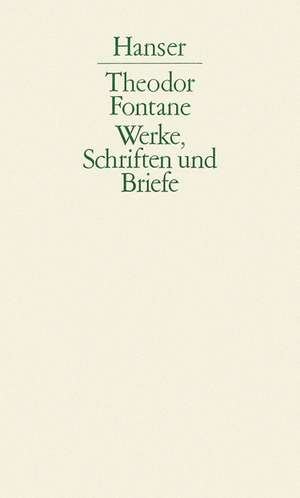 Zur deutschen Geschichte, Kunst und Kunstgeschichte de Theodor Fontane