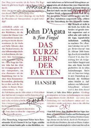 Das kurze Leben der Fakten de John Agata