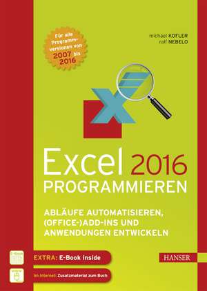 Excel 2016 programmieren de Ralf Nebelo