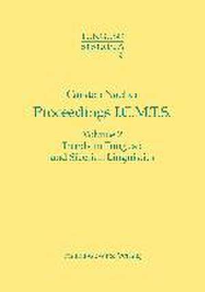 Proceedings of the First International Conference on Manchu-Tungus Studies (Bonn, August 28 - September 1, 2000) de Carsten Naeher