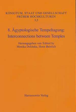 8. Agyptologische Tempeltagung