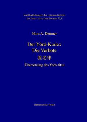 Der Yoro-Kodex. Die Verbote