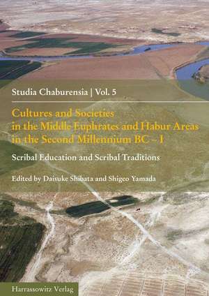 Cultures and Societies in the Middle Euphrates and Habur Areas in the Second Millennium BC de Daisuke Shibata