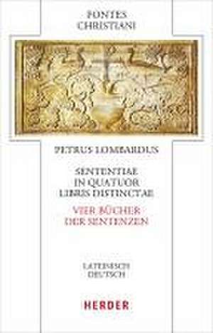 Sententiae in quatuor libris distinctae - Vier Bücher der Sentenzen. 2 Bände de Petrus Lombardus