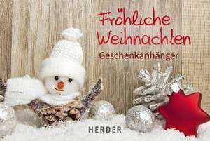 Fröhliche Weihnachten - 24 Geschenkanhänger