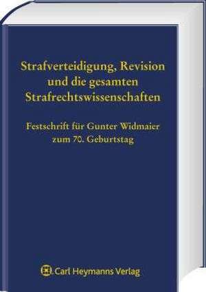 Festschrift für Gunter Widmaier zum 70. Geburtstag de Heinz Schöch