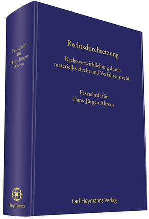 Rechtsdurchsetzung de Wolfgang Büscher