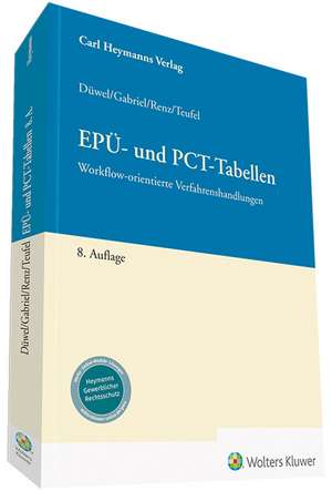 EPÜ- und PCT-Tabellen de Isabell Düwel