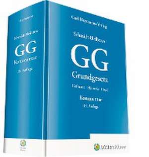 Schmidt-Bleibtreu, GG - Grundgesetz de Hans-Günter Henneke