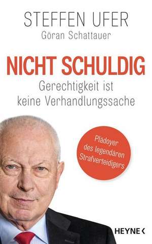 Nicht schuldig de Steffen Ufer