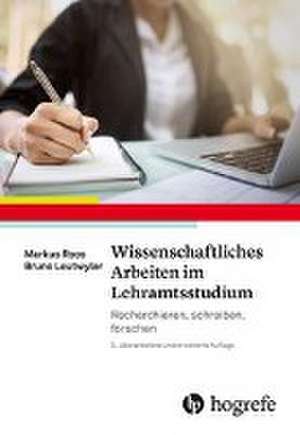 Wissenschaftliches Arbeiten im Lehramtsstudium de Markus Roos