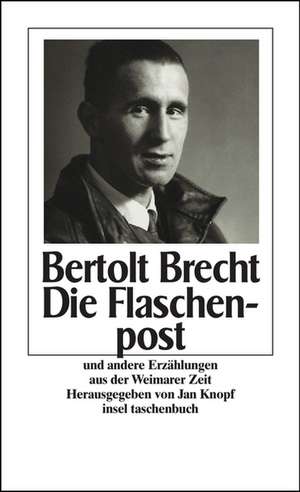 Die Flaschenpost und andere Geschichten aus der Weimarer Zeit de Bertolt Brecht