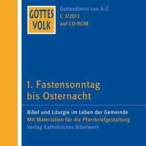 Gottes Volk LJ C3/2013 CD-ROM de Franz-Josef Ortkemper