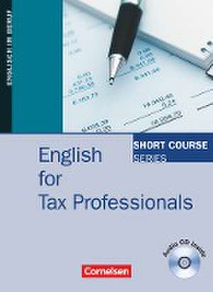 B1-B2 - English for Tax Professionals de Patrick Mustu