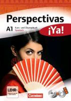 Perspectivas ¡Ya! A1. Kurs- und Arbeitsbuch, Vokabeltaschenbuch de Araceli Vicente Álvarez