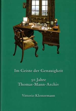 Im Geiste der Genauigkeit de Thomas Sprecher