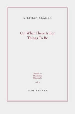 On What There Is for Things to Be: Ontological Commitment and Second-Order Quantification de Stephan Krämer