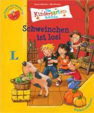 Englisch entdecken - Die Kindergartenbande: Schweinchen ist los! de Susan Niessen