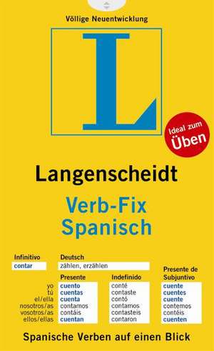 Langenscheidt Verb-Fix Spanisch de Langenscheidt-Redaktion