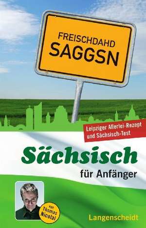 Langenscheidt Sächsisch für Anfänger de Thomas Nicolai