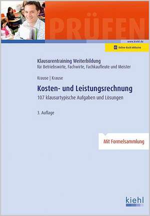 Kosten- und Leistungsrechnung de Günter Krause