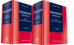 Kartellrecht. 2 Bände de Eugen Langen