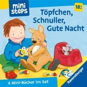 ministeps: Mein erster Bücher-Würfel: Töpfchen, Schnuller, Gute Nacht (Bücher-Set) de Ava-Barb Yaga