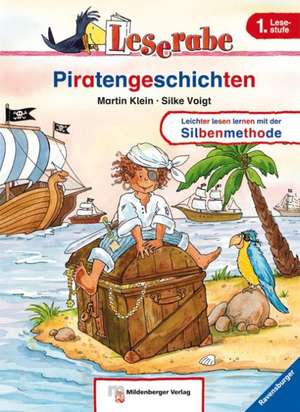 Piratengeschichten - Leserabe 1. Klasse - Erstlesebuch für Kinder ab 6 Jahren de Martin Klein