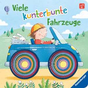 Viele kunterbunte Fahrzeuge de Bernd Penners