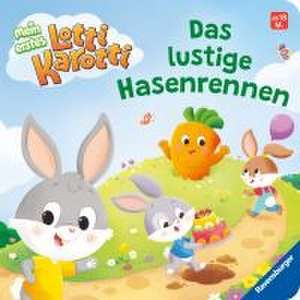 Mein erstes Lotti Karott: Das lustige Hasenrennen - ein Buch für kleine Fans des Kinderspiel-Klassikers Lotti Karotti de Bernd Penners