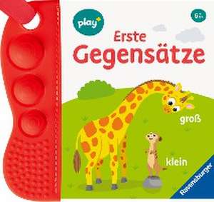 Ravensburger Play+ flip&pop: Erste Gegensätze (Mein allererstes Beißbuch), Baby-Buch ab 6 Monate de Dynamo Limited