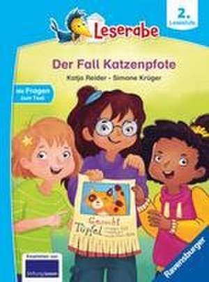 Leserabe 2. Lesestufe - Der Fall Katzenpfote de Katja Reider