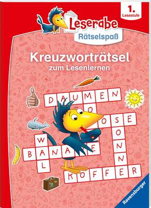 Ravensburger Leserabe Rätselspaß - Kreuzworträtsel zum Lesenlernen - 1. Lesestufe de Martine Richter