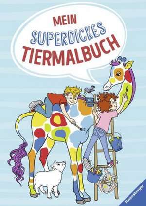 Mein superdickes Tiermalbuch de Thilo Pustlauk