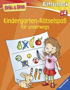 Kindergarten-Rätselspaß für unterwegs de Stefan Lohr