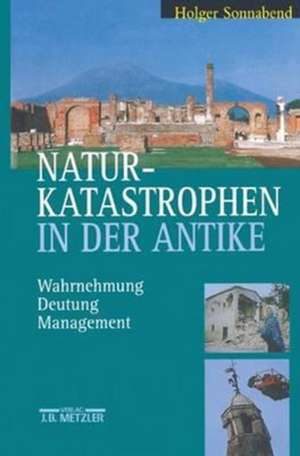 Naturkatastrophen in der Antike: Wahrnehmung - Deutung - Management de Holger Sonnabend