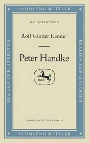 Peter Handke de Rolf-Günter Renner