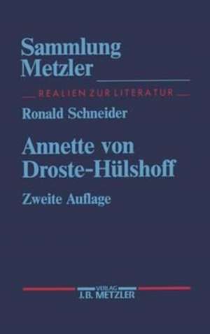 Annette von Droste-Hülshoff de Ronald Schneider