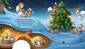 Mein Puste-Licht-Buch: Es wird Weihnachten, kleine Maus de Christina Nömer