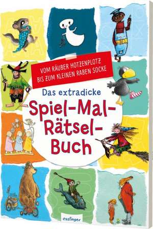 Das extradicke Spiel-Mal-Rätsel-Buch de Michael Ende