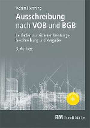 Ausschreibung nach VOB und BGB de Achim Henning