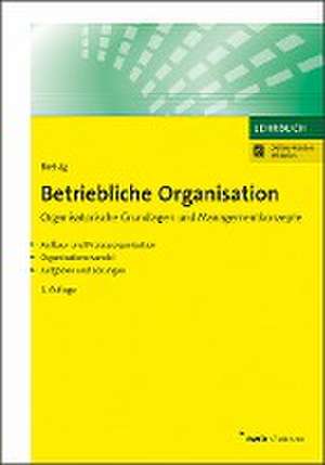 Betriebliche Organisation de Thomas Breisig